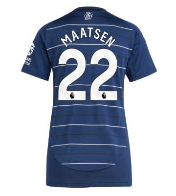 Aston Villa Ian Maatsen #22 Tredjetröja Dam 2024-25 Kortärmad